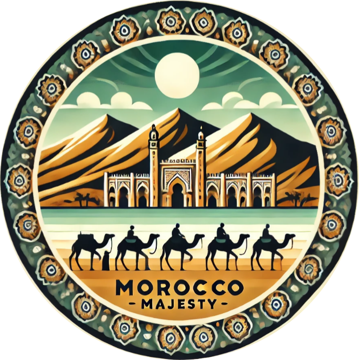 logo for morocco majesty